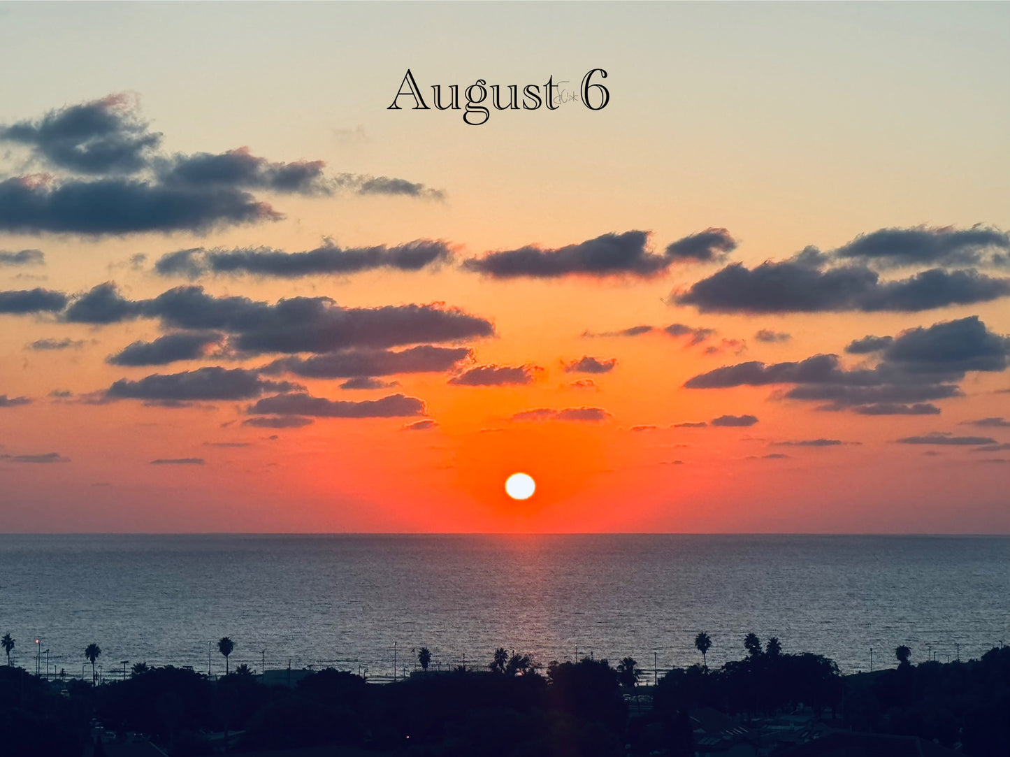 August 6