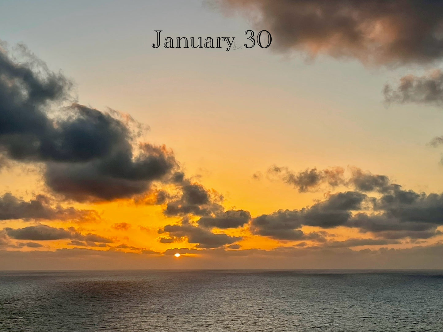 January 30