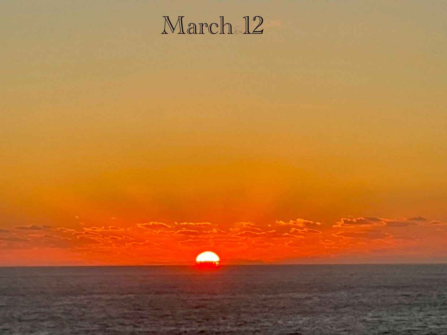 March 12