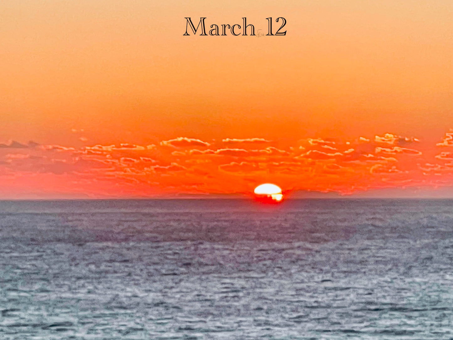March 12