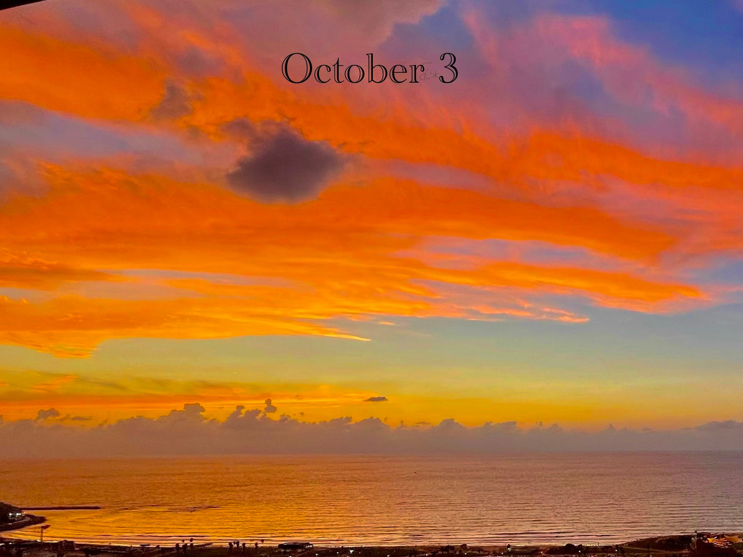 October 3