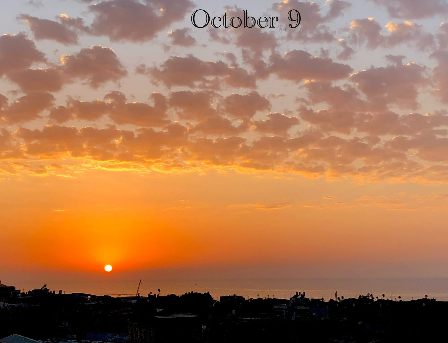 October 9