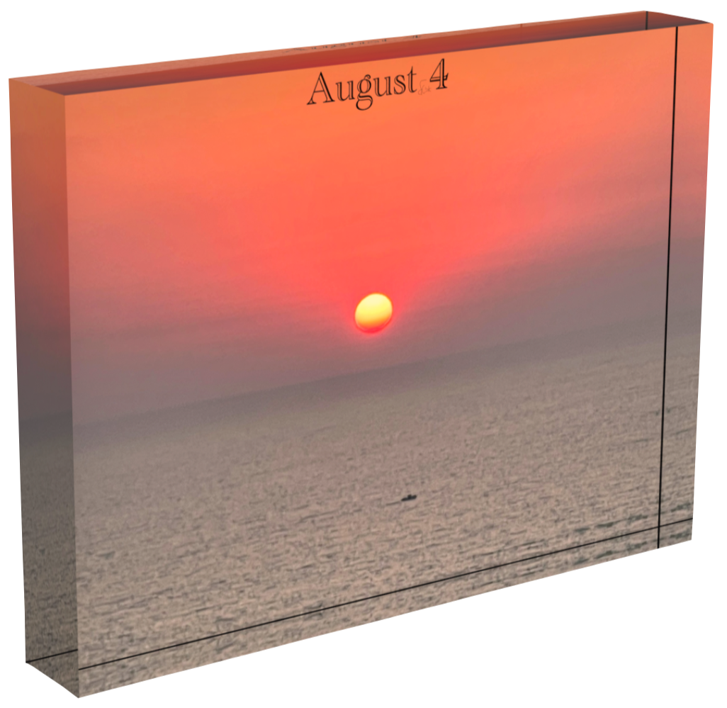 August 4 - Sunset 4/5