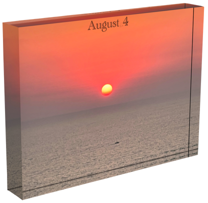August 4 - Sunset 4/5
