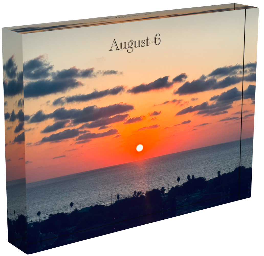 August 6 - Sunset 1/3