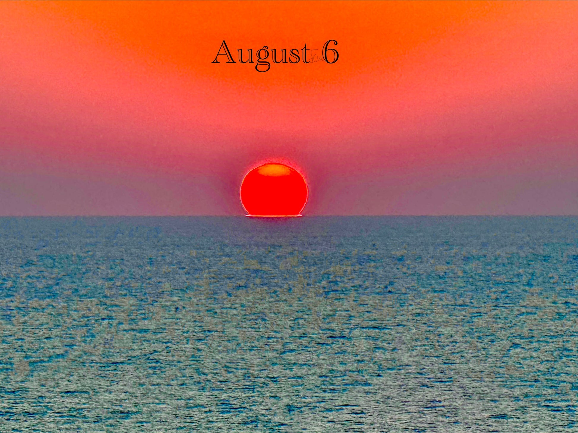 August 6
