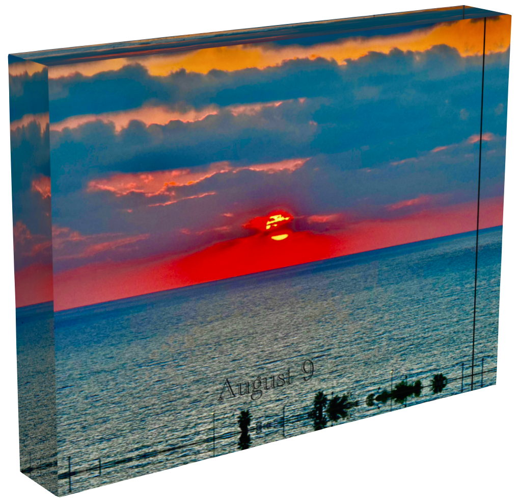 August 9 - Sunset 1/2