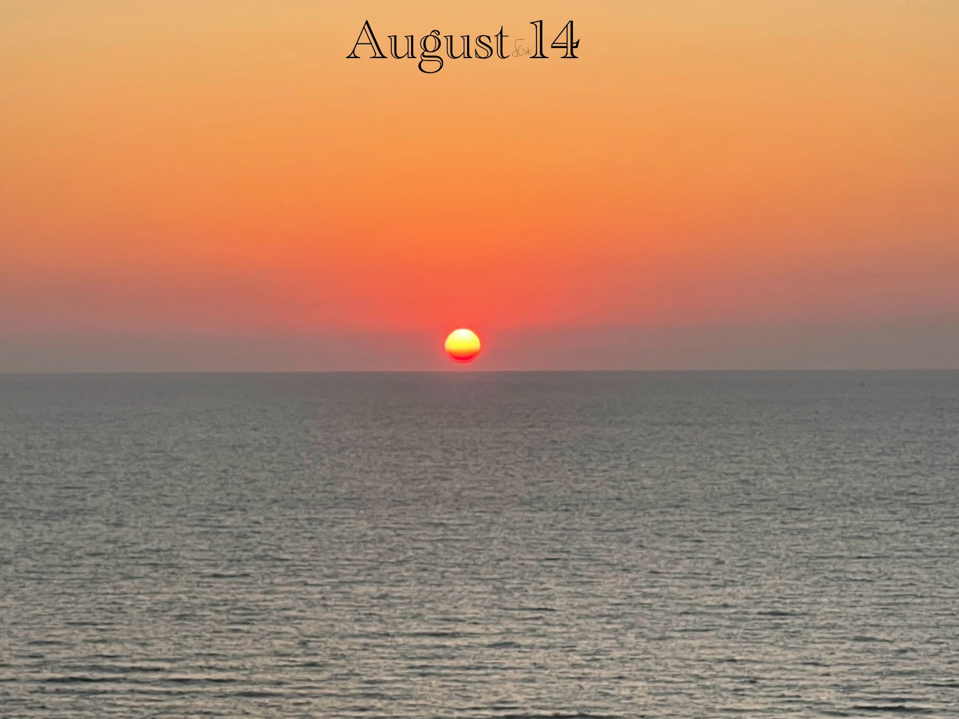 August 14