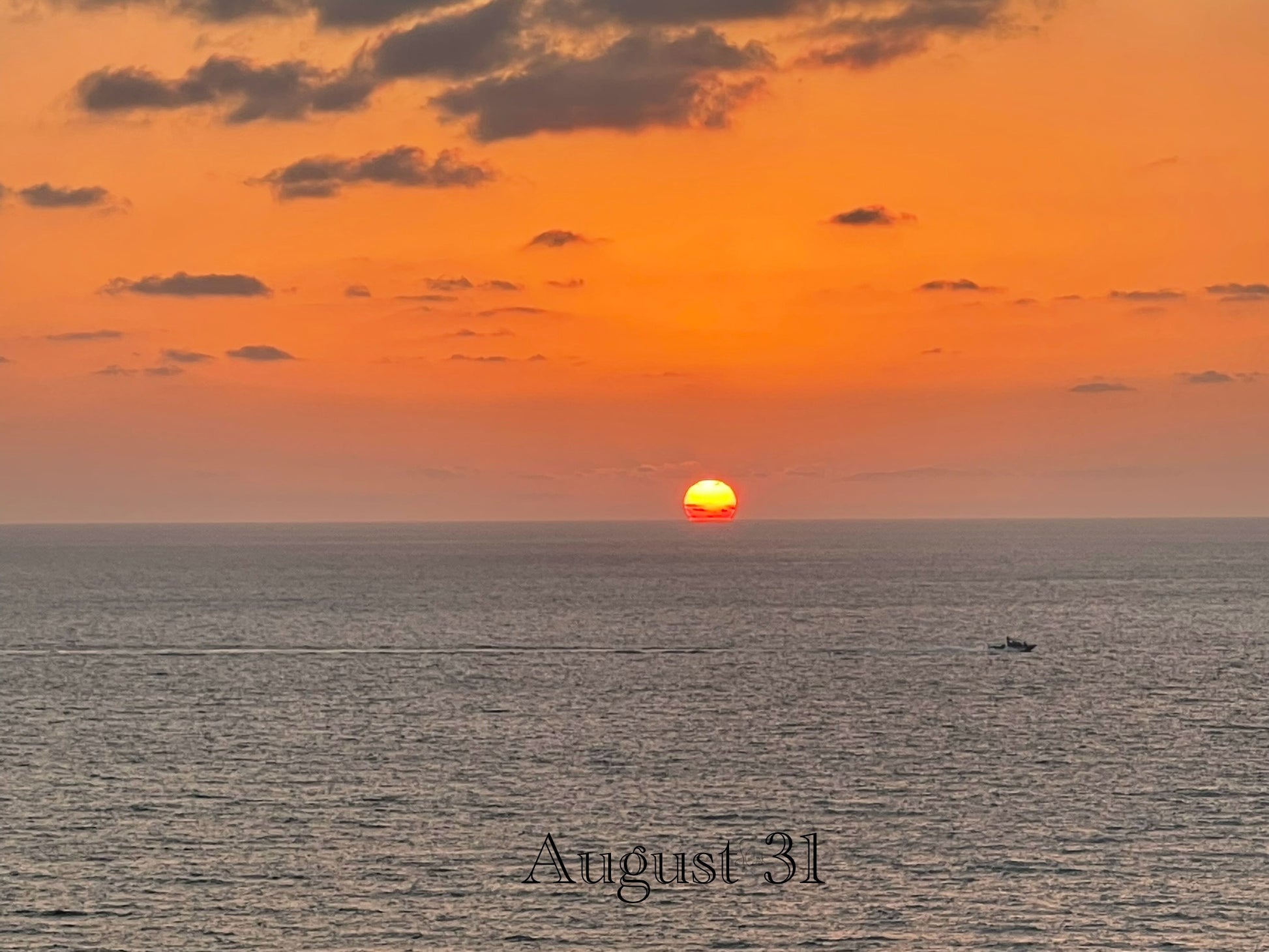 August 31