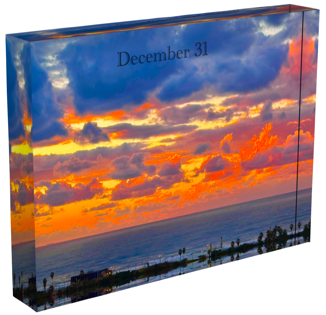 December 31 - Sunset 3/4