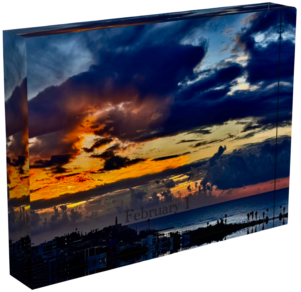 February 1 - Sunset 1/2