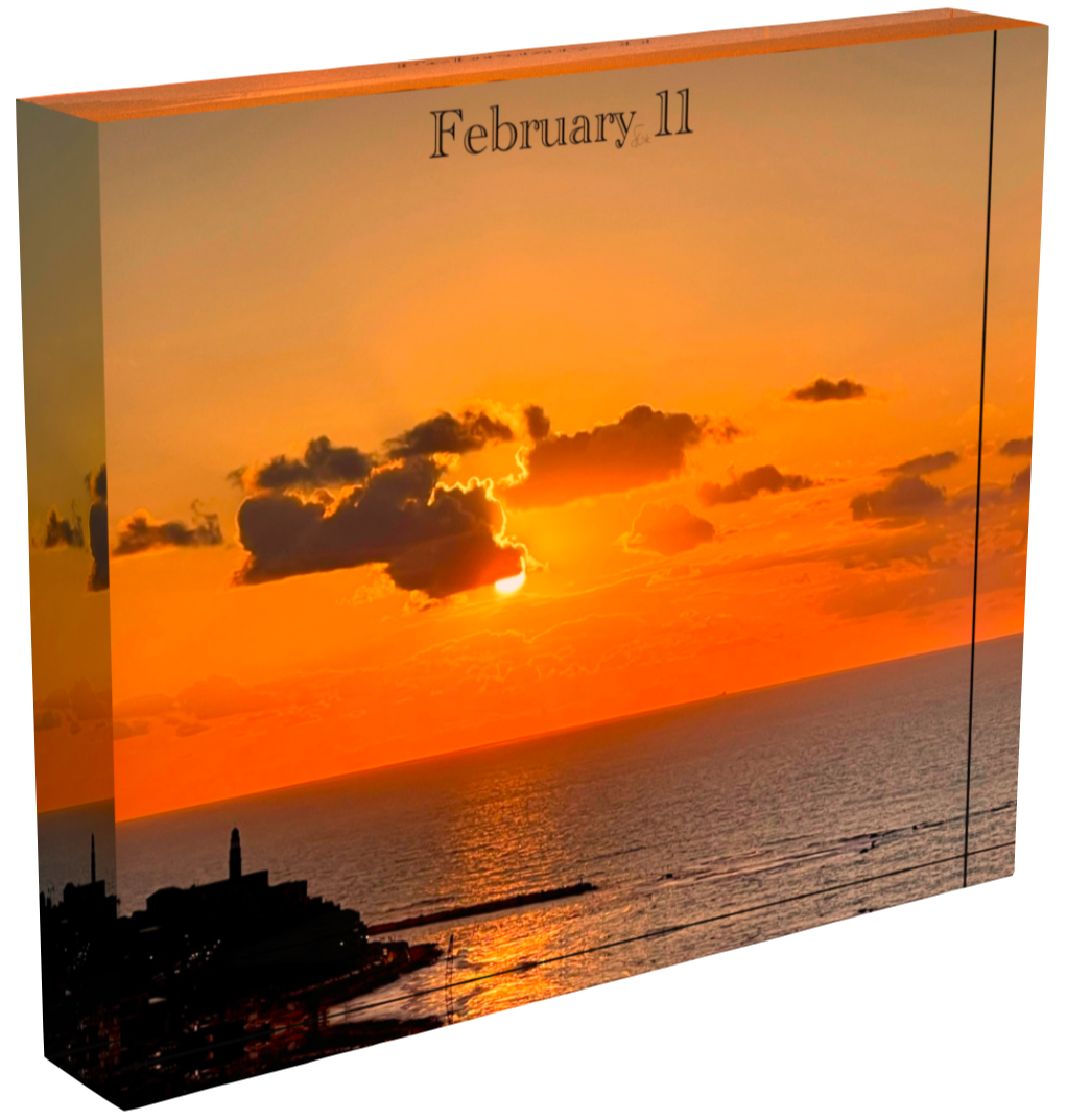February 11 - Sunset 1/8