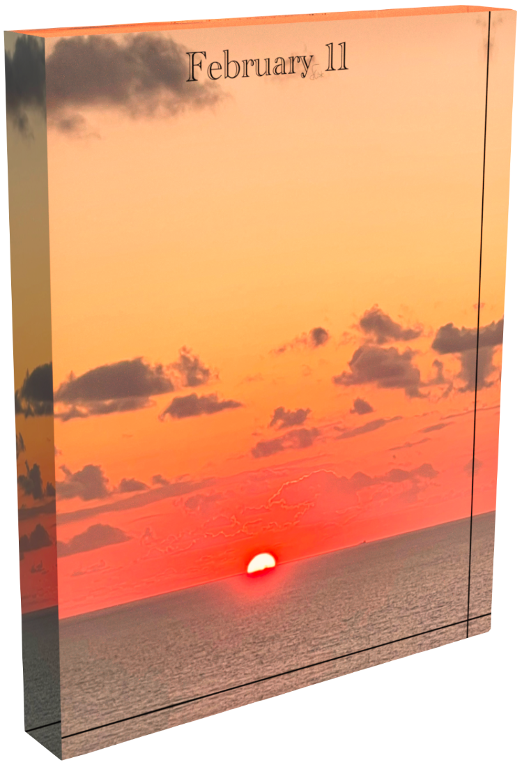 February 11 - Sunset 3/8