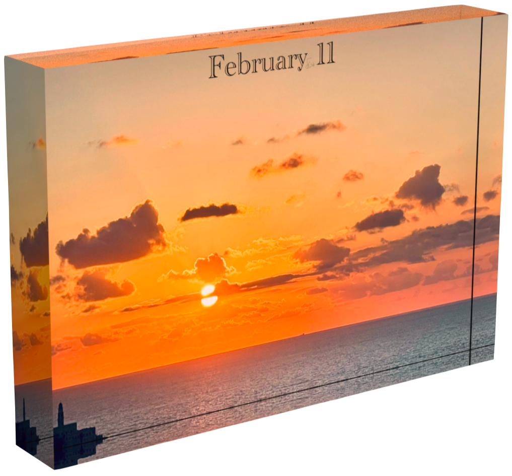 February 11 - Sunset 5/8