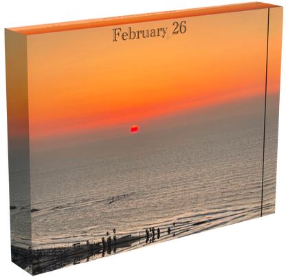 February 26 - Sunset 3/4