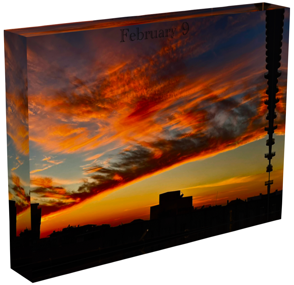 February 9 - Sunset 3/7