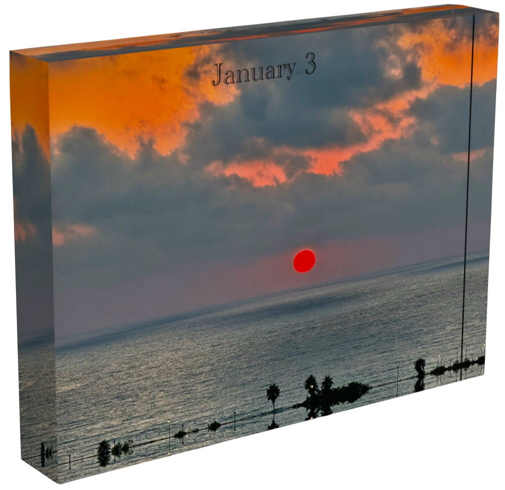 January 3 - Sunset 1/2