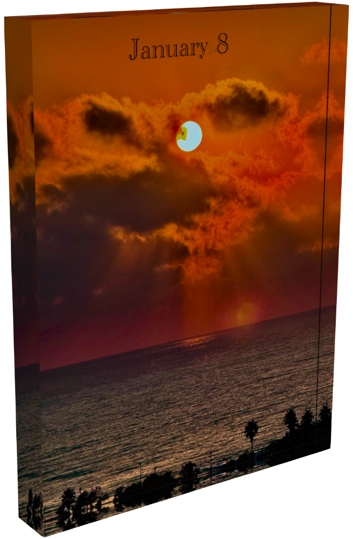 January 8 - Sunset 1/2