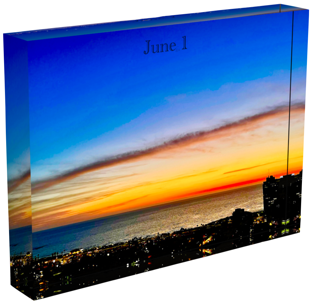 June 1 - Sunset 1/4