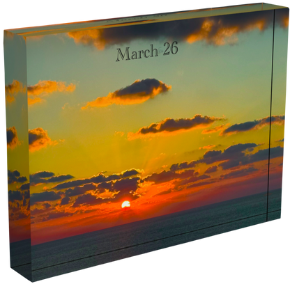 March 26 - Sunset 1/2