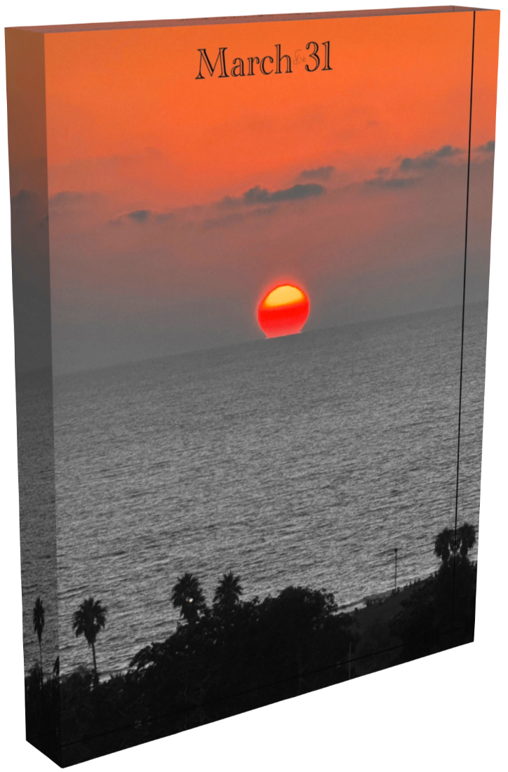 March 31 - Sunset 1/2
