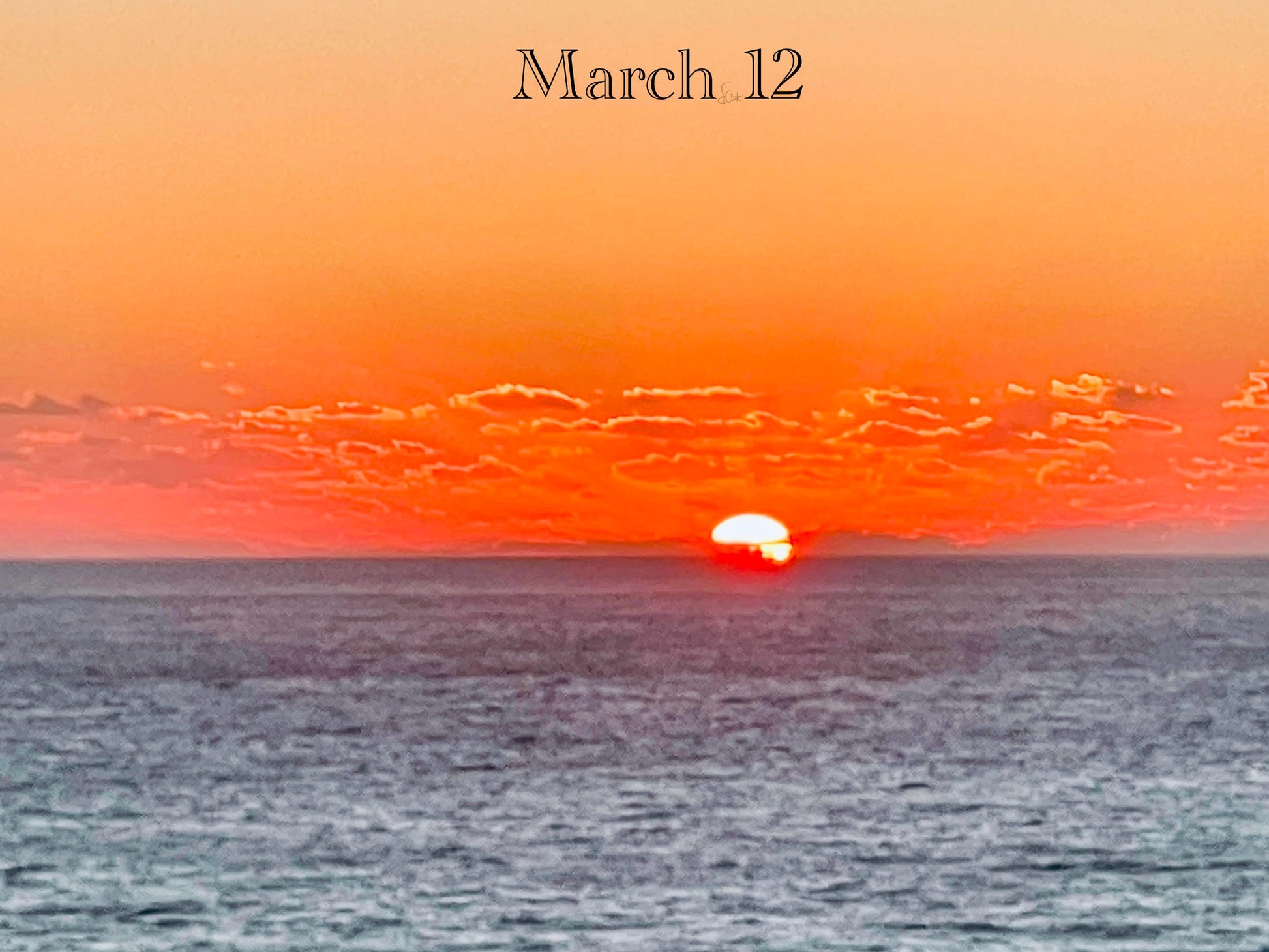 March 12