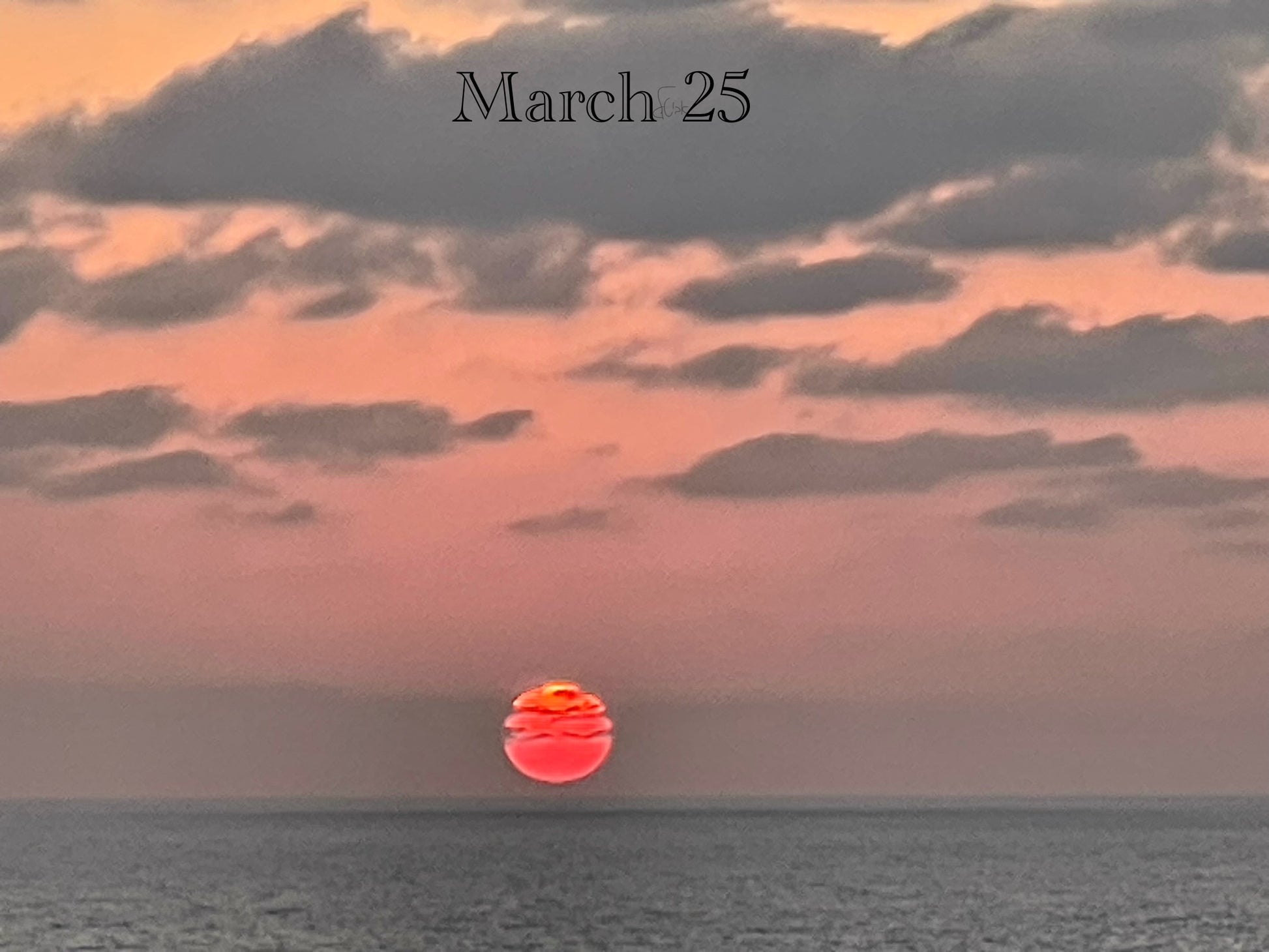 March 25